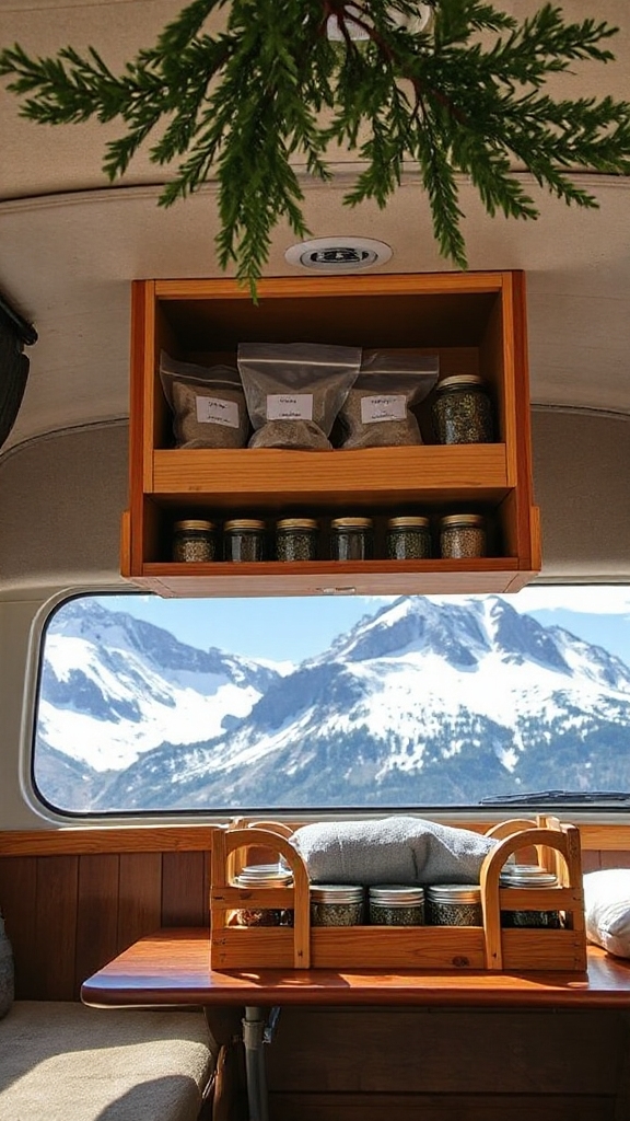 scent storage for hiking