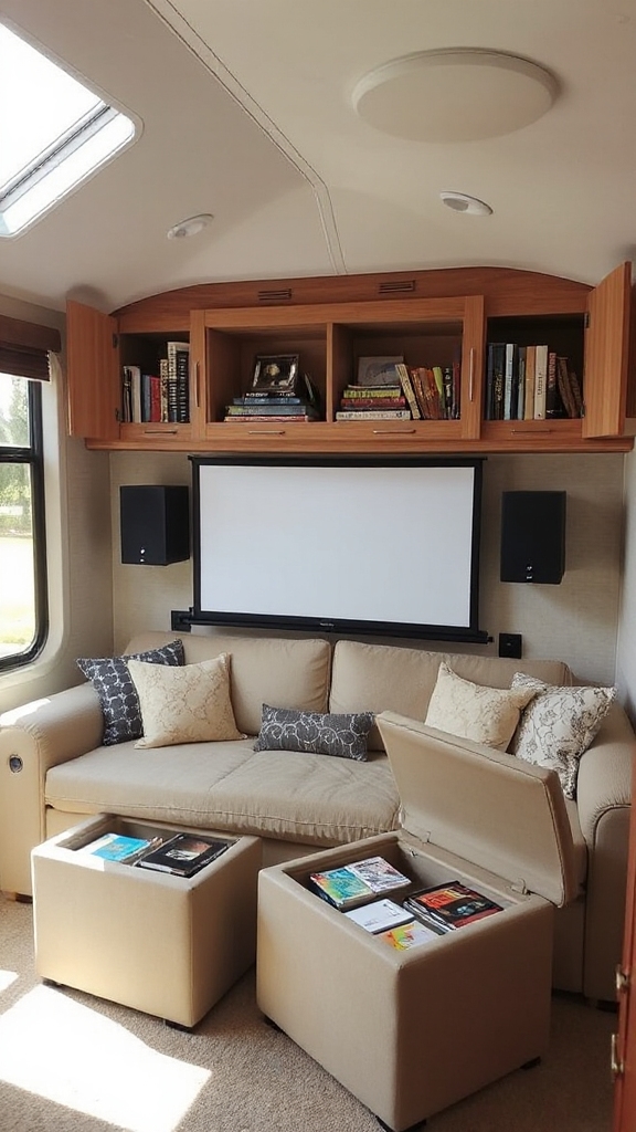 smart storage for entertainment