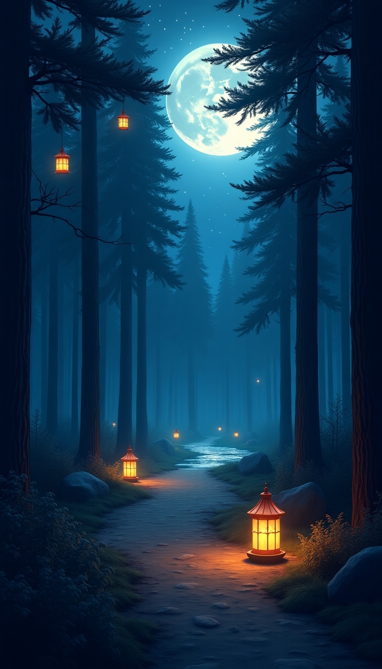 starlit nature exploration adventure