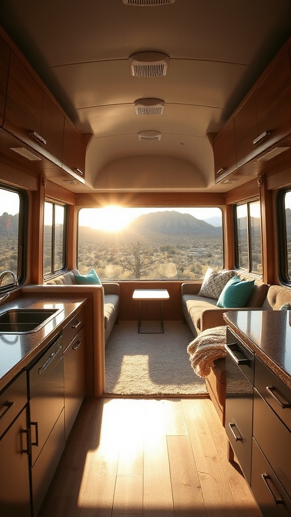stylish functional camper interiors