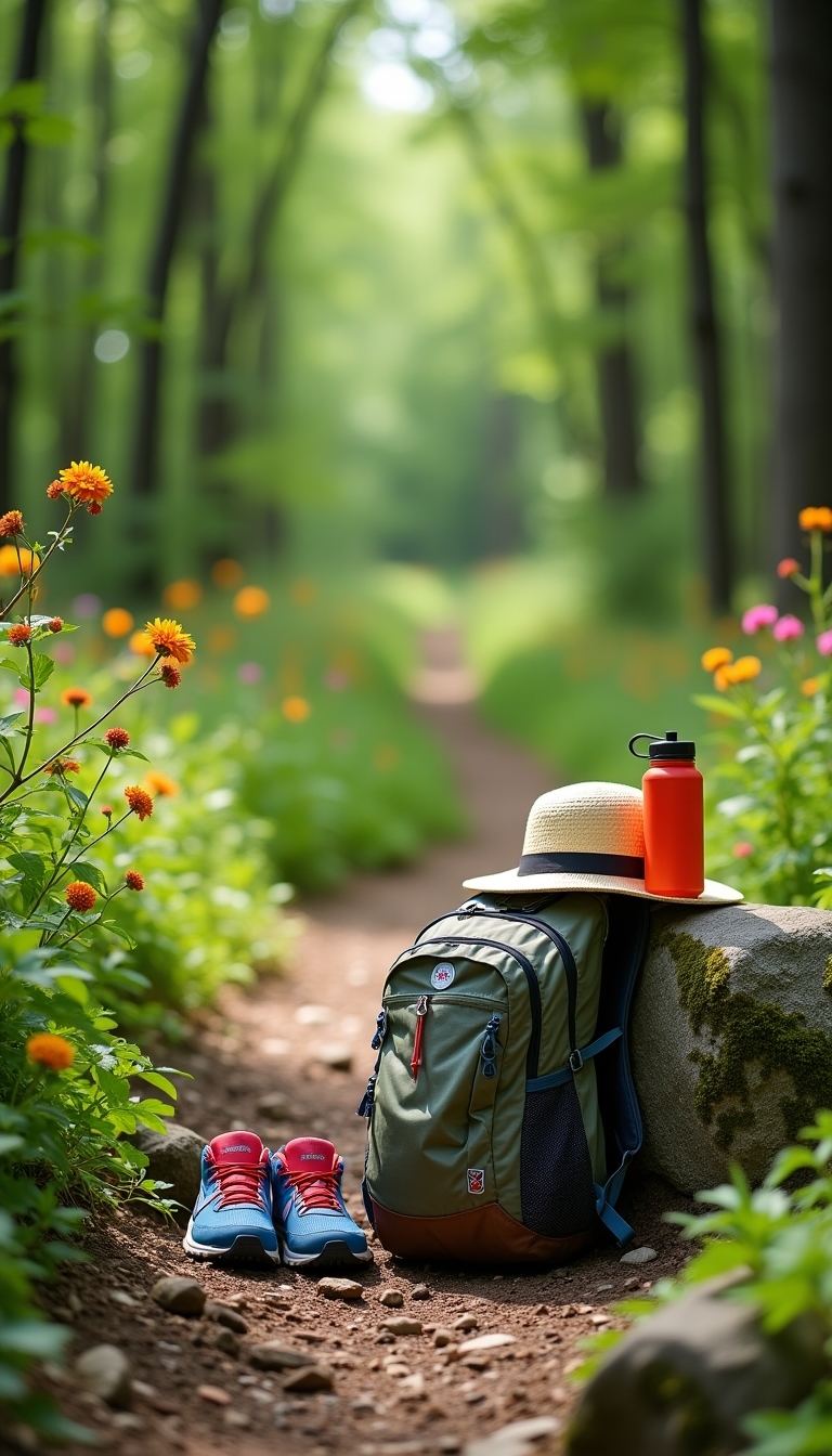 summer hiking essential accessories