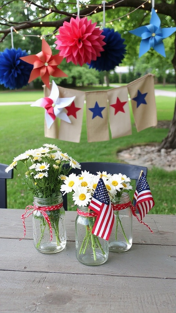 summer patriotic outdoor decor