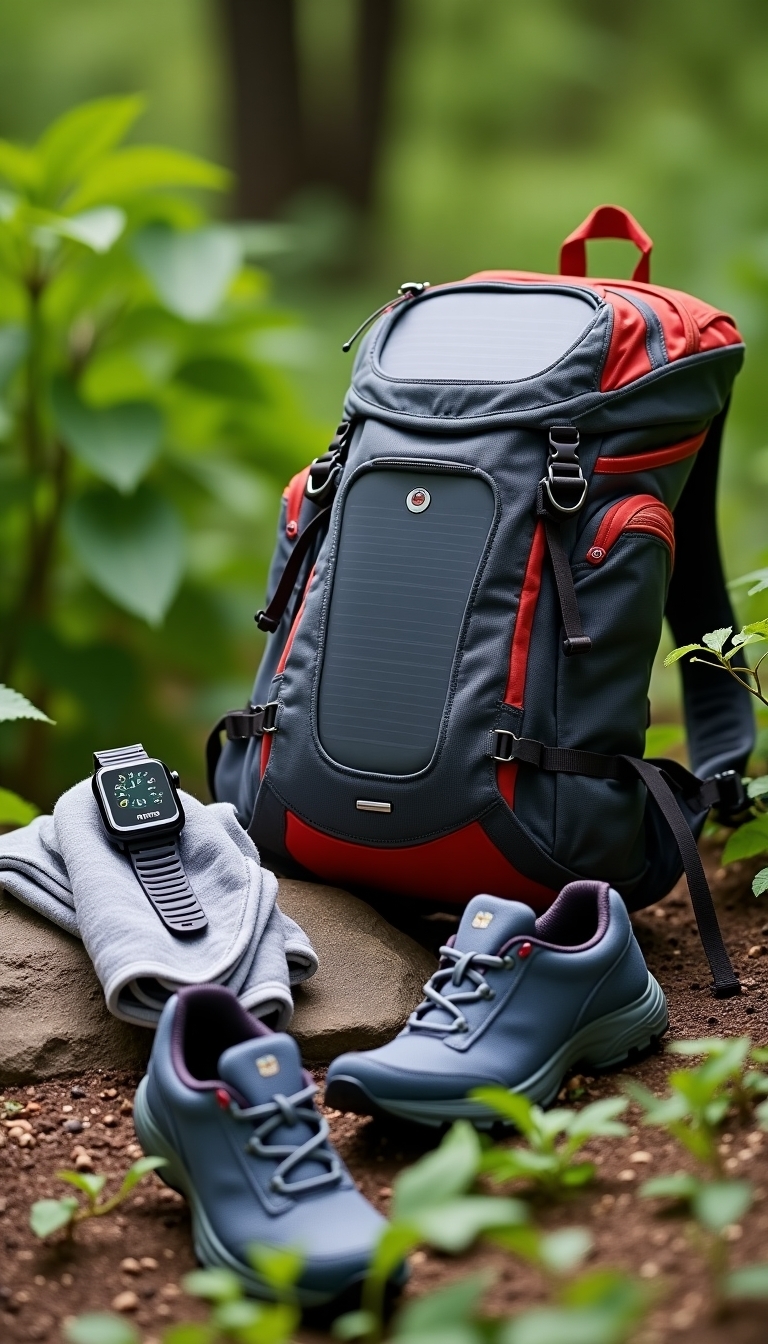 tech enhanced hiking gear