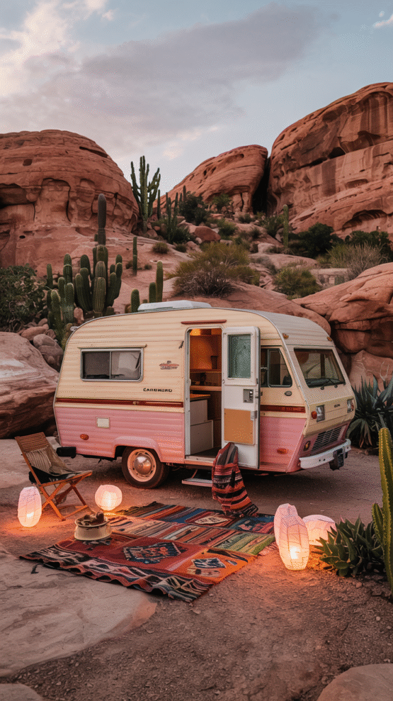 Must-Try Camper Storage Ideas for Vintage Trailers in Sedona, Arizona