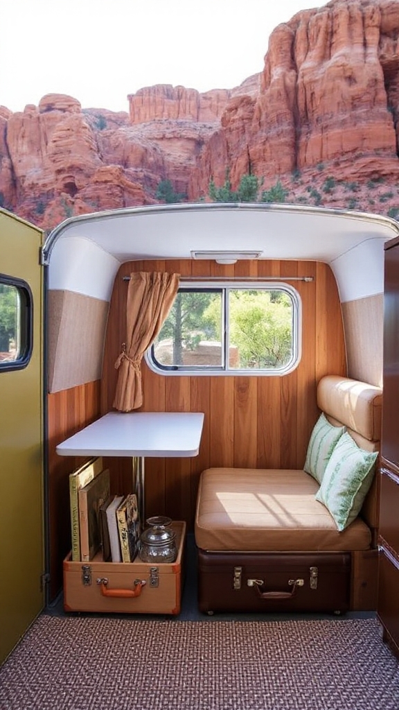vintage camper storage solutions