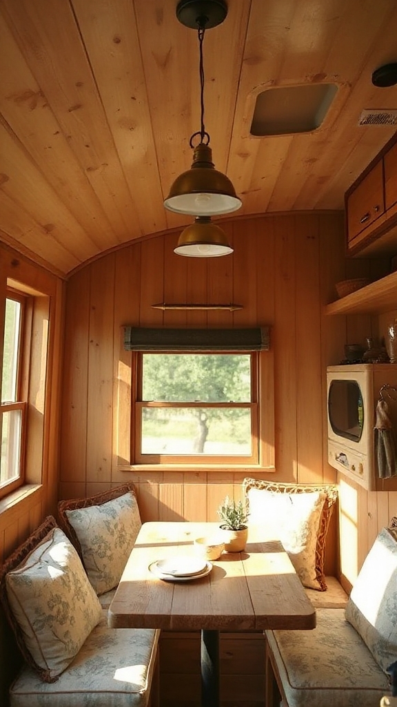 vintage lighting for campers
