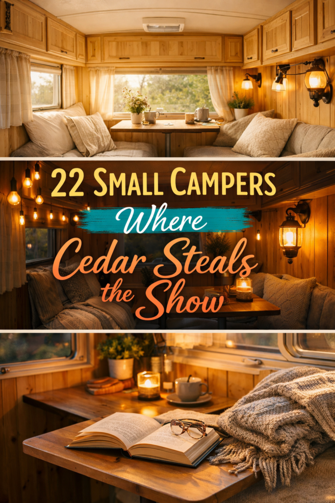 22 Vintage Small Camper Interior Ideas That Shine in Texas Hill Country