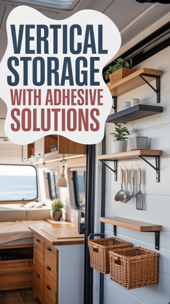 Maximize Vertical Storage With Adhesive Solutions