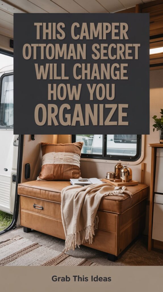 Multifunctional Ottoman Storage Solutions