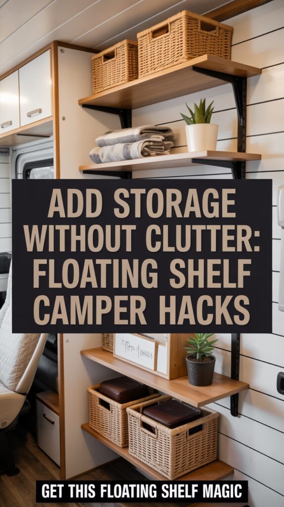 Space-Saving Floating Shelves