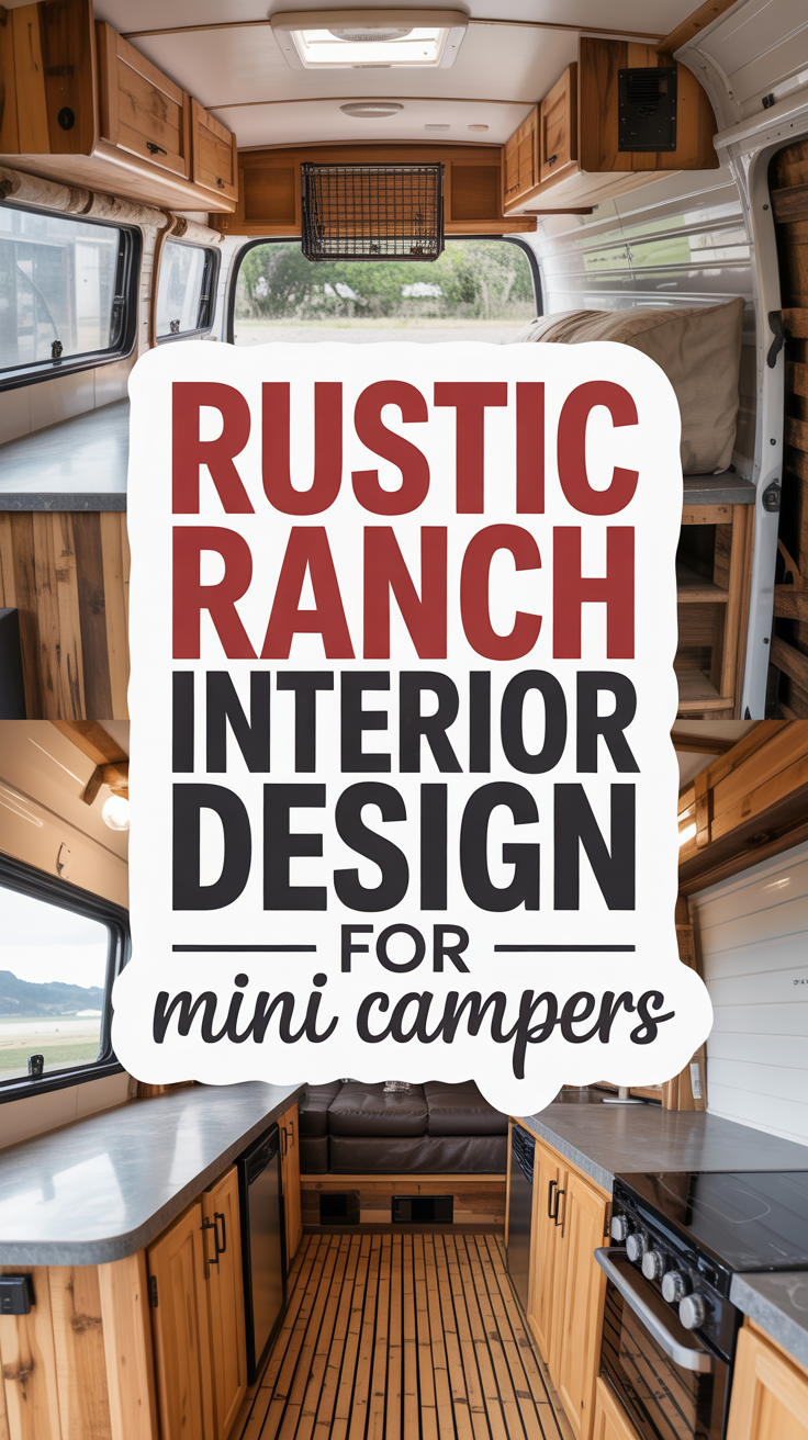 How to Get the Texas Ranch Look in Your Small Camper Interior