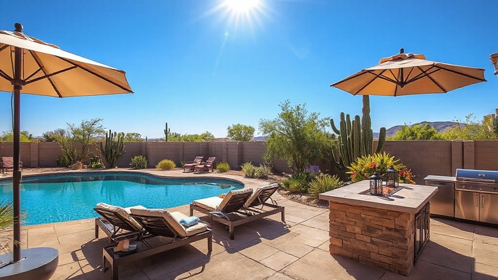 backyard summer resort ideas