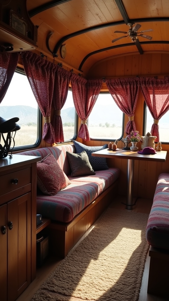 bandanna print window treatments