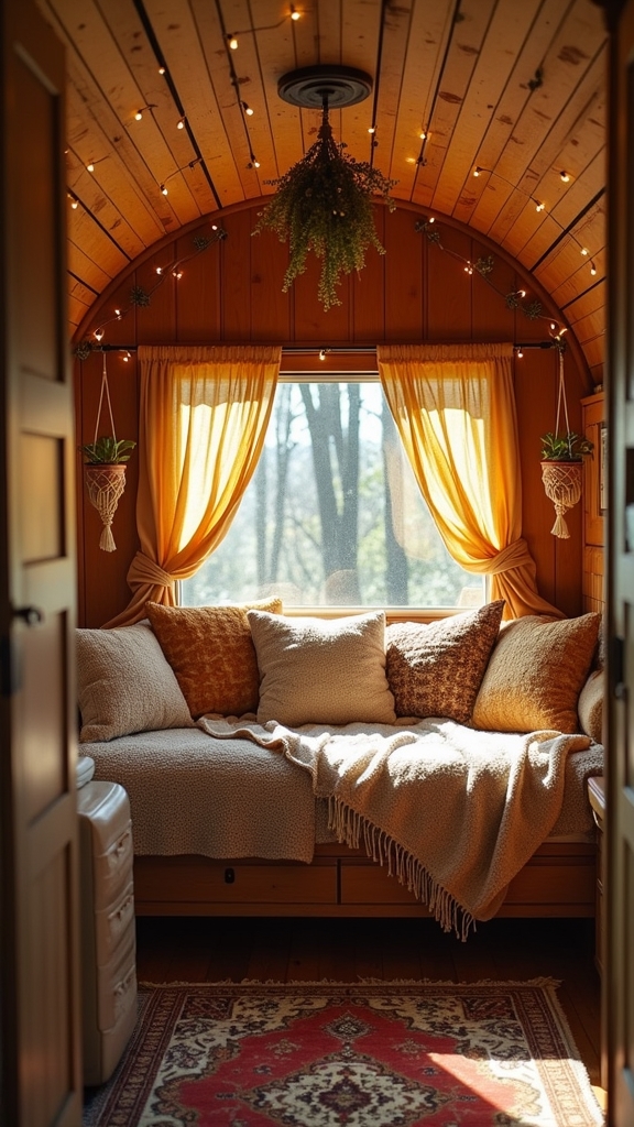 bohemian charm in campers