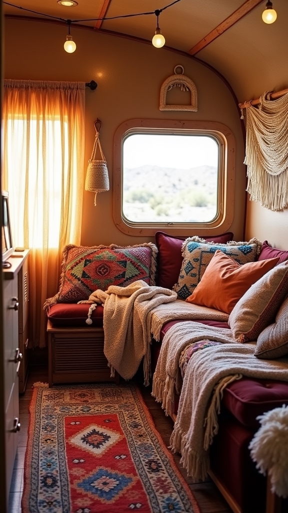 bohemian textile layering techniques