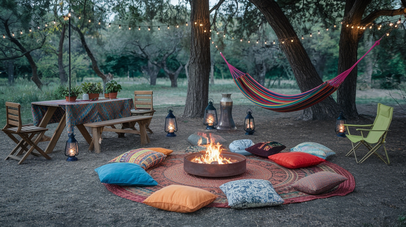 campsite decor inspiration ideas