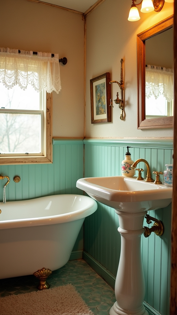 charming vintage bathroom accessories
