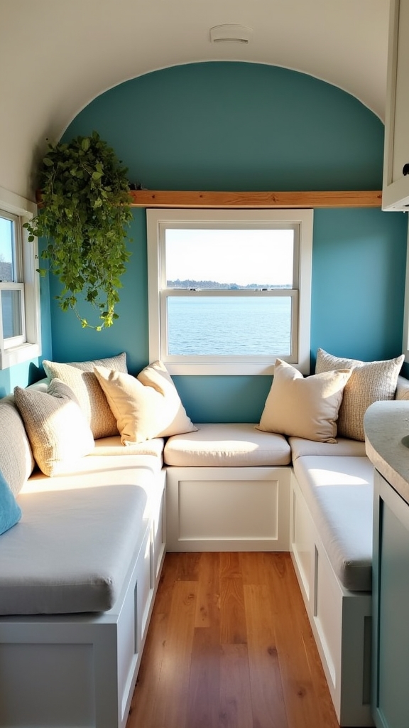 coastal camper wall transformation