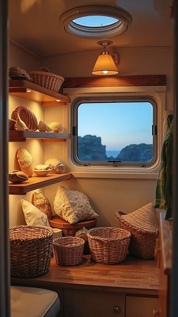 coastal shell display ideas