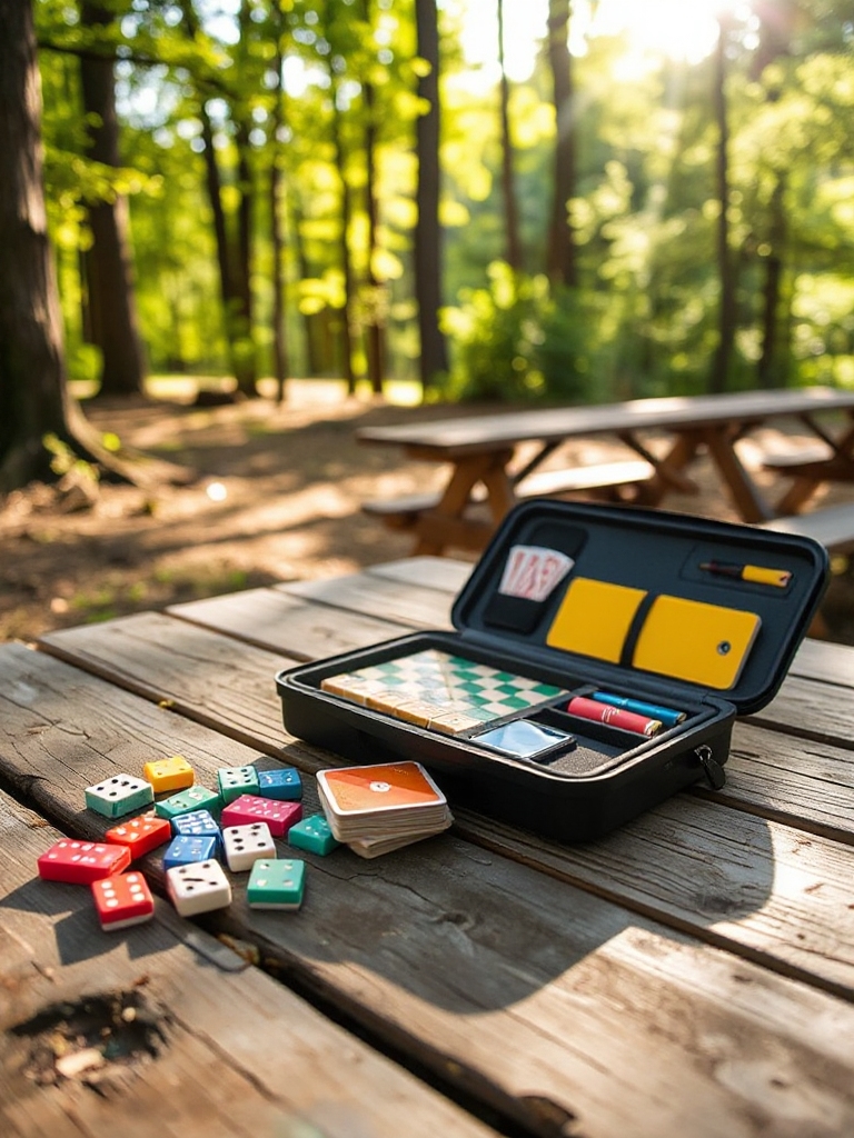 compact waterproof camping games