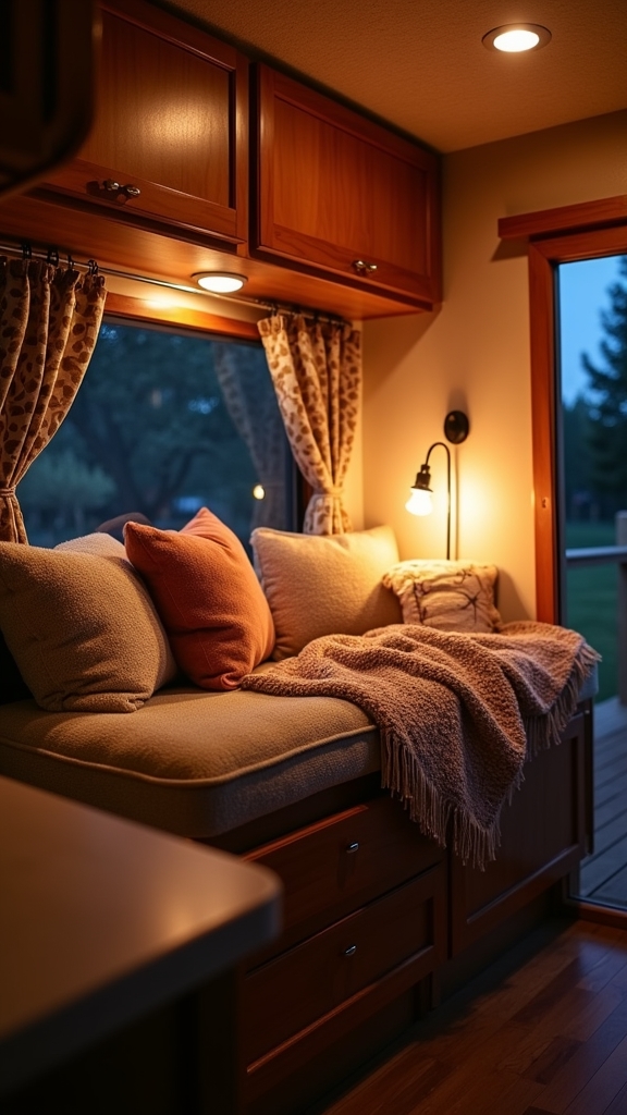 cozy energy efficient ambient lighting