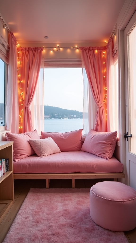cozy multi functional reading nook