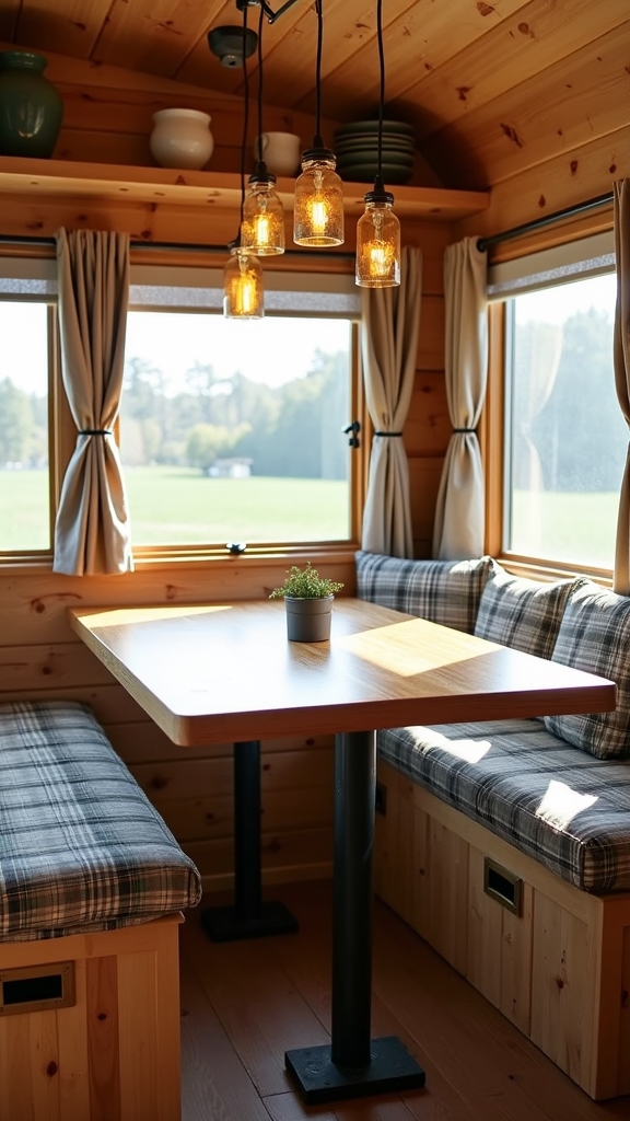cozy multifunctional dining nook