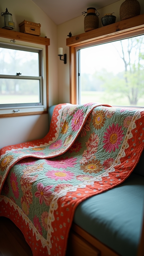 cozy quilt display ideas