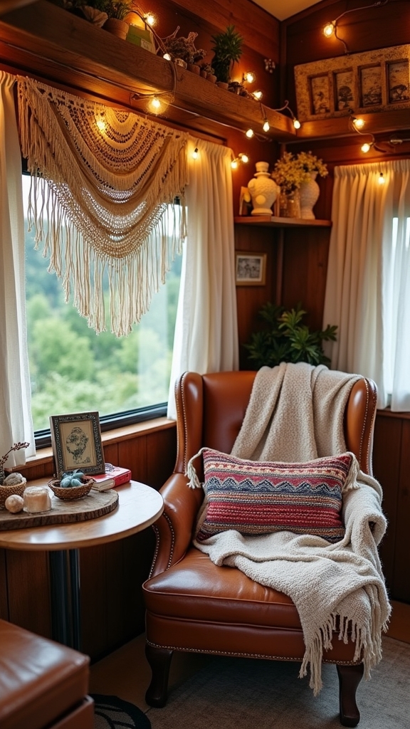 creative travel memorabilia display