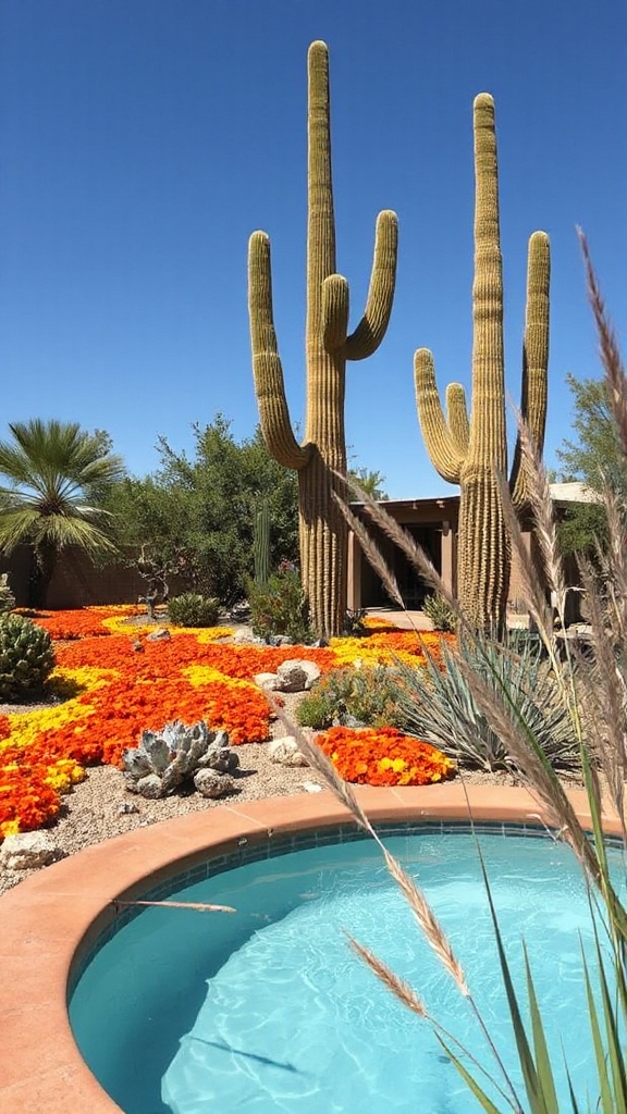 desert adapted vibrant landscaping