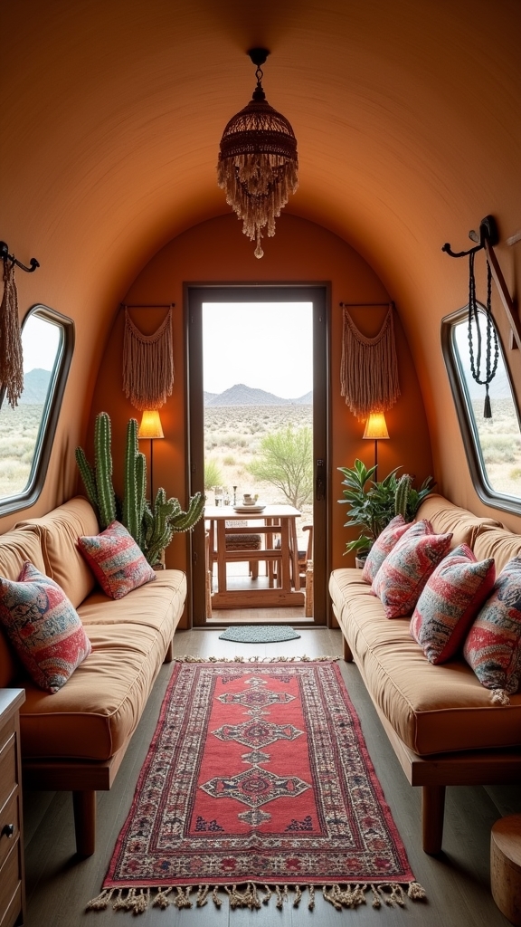 desert inspired cozy color palette