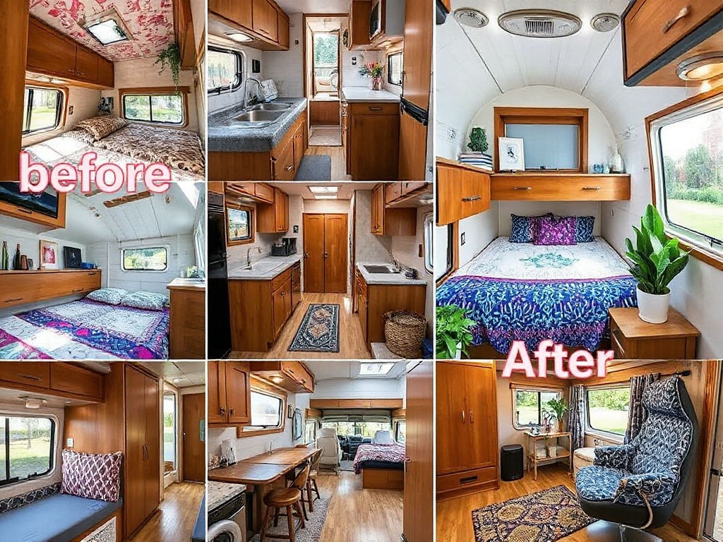 15 Jaw-Dropping Before & Afters of DIY Camper Decorating Ideas