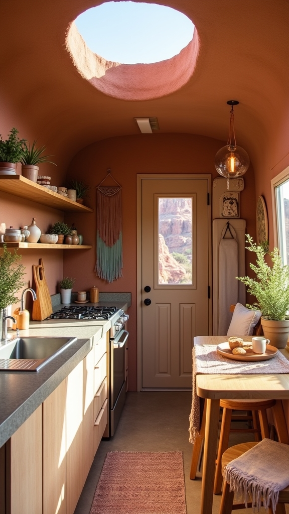 eclectic simplicity in kitchens