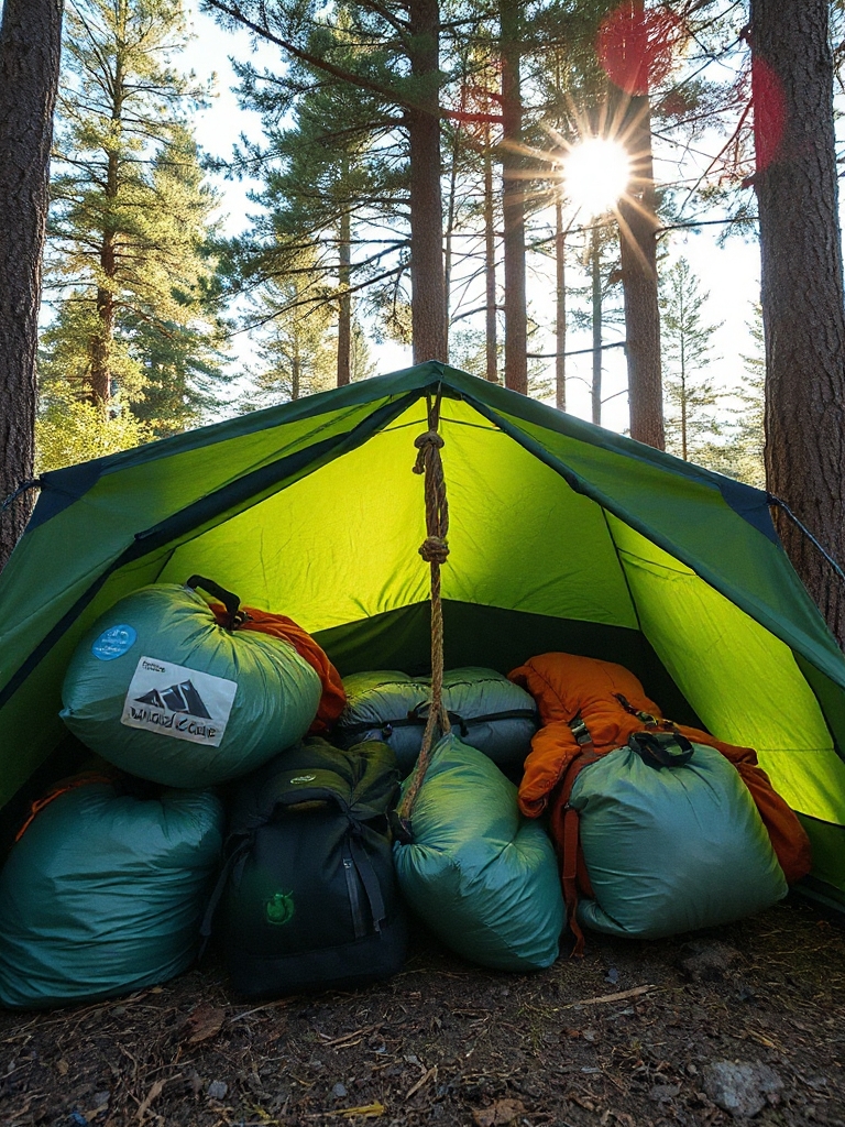 efficient compression bag packing