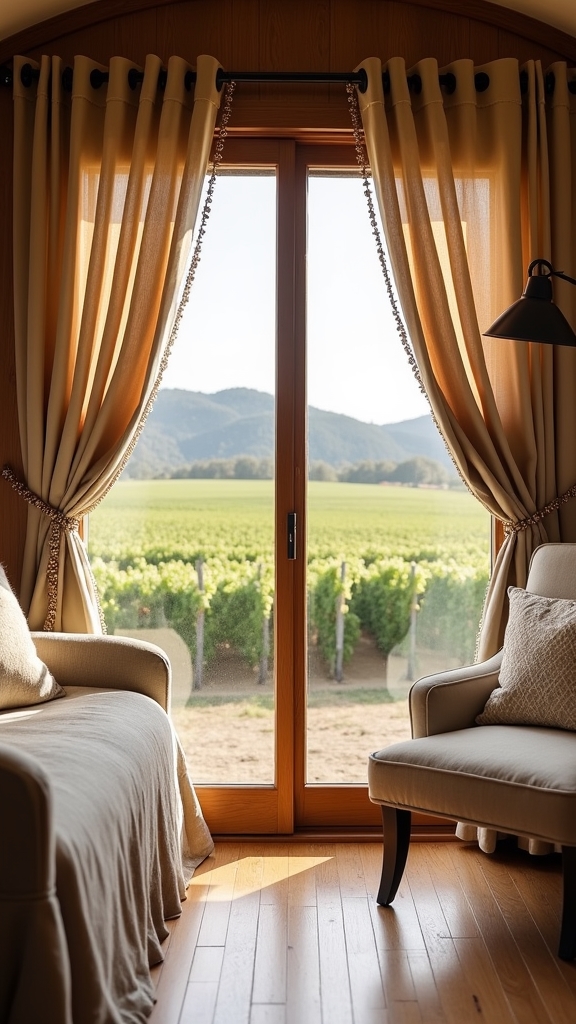 elegant custom window coverings