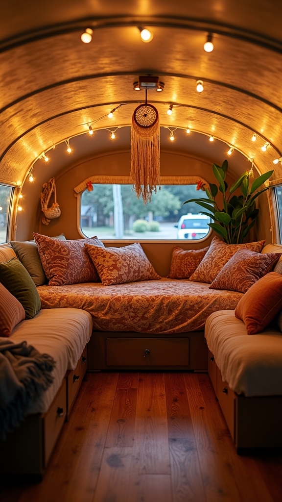 enchanting boho camper lights