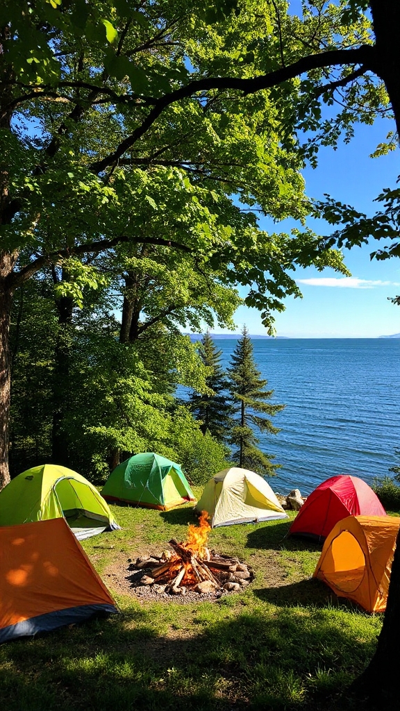 group camping site options