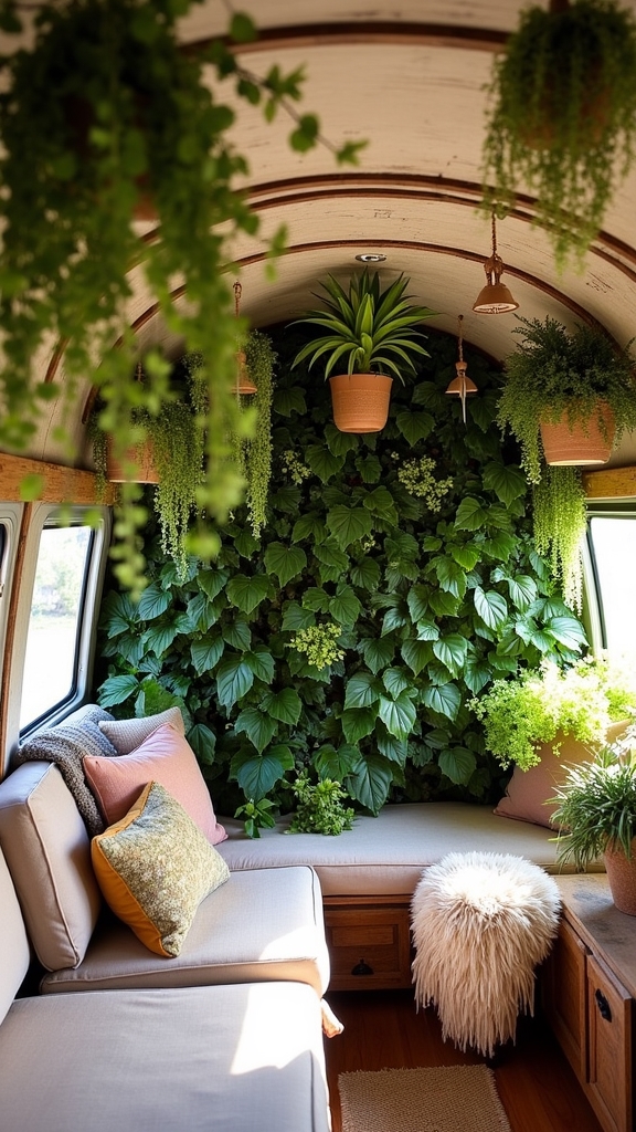 indoor vertical plant oasis