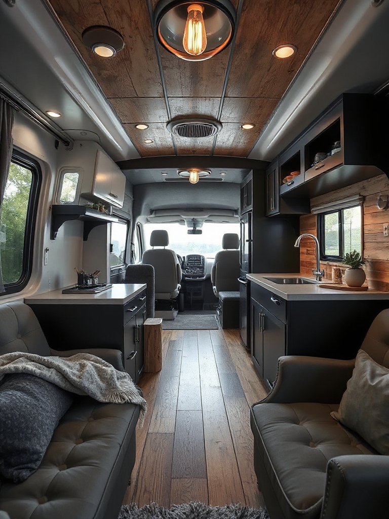 industrial modern van design