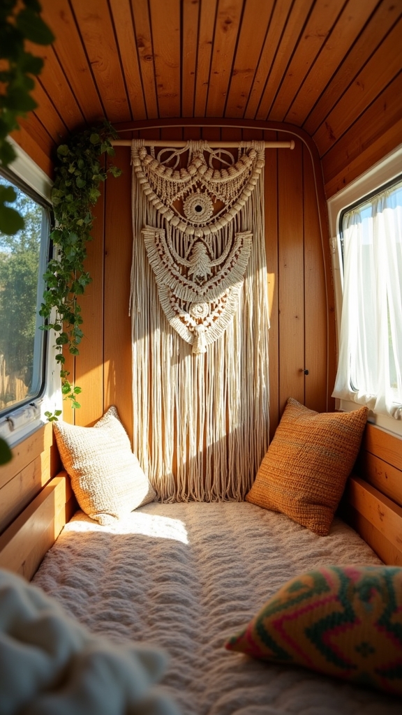 macram dream catcher wall