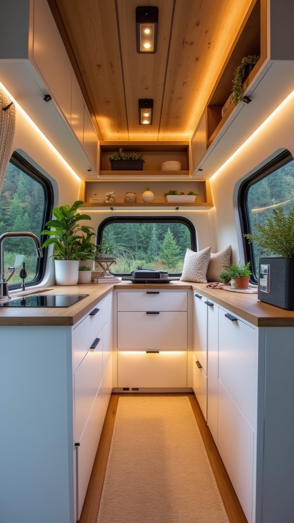 maximize camper door storage