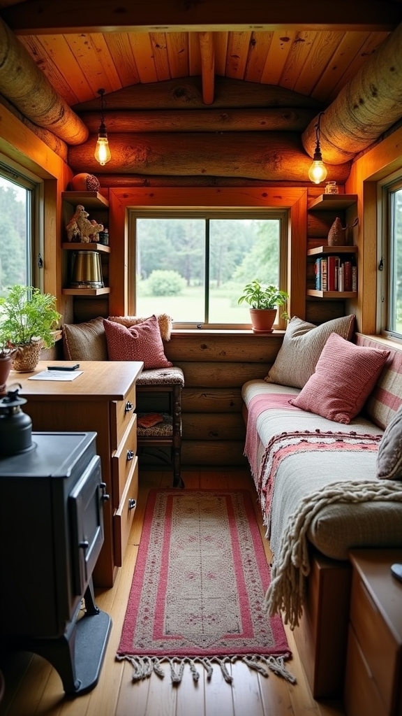 mobile rustic log cabins