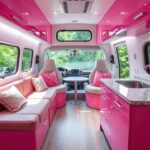How to Create a Modern Pop Up Camper Interior: 17 Pink Ideas From Seattle, Washington