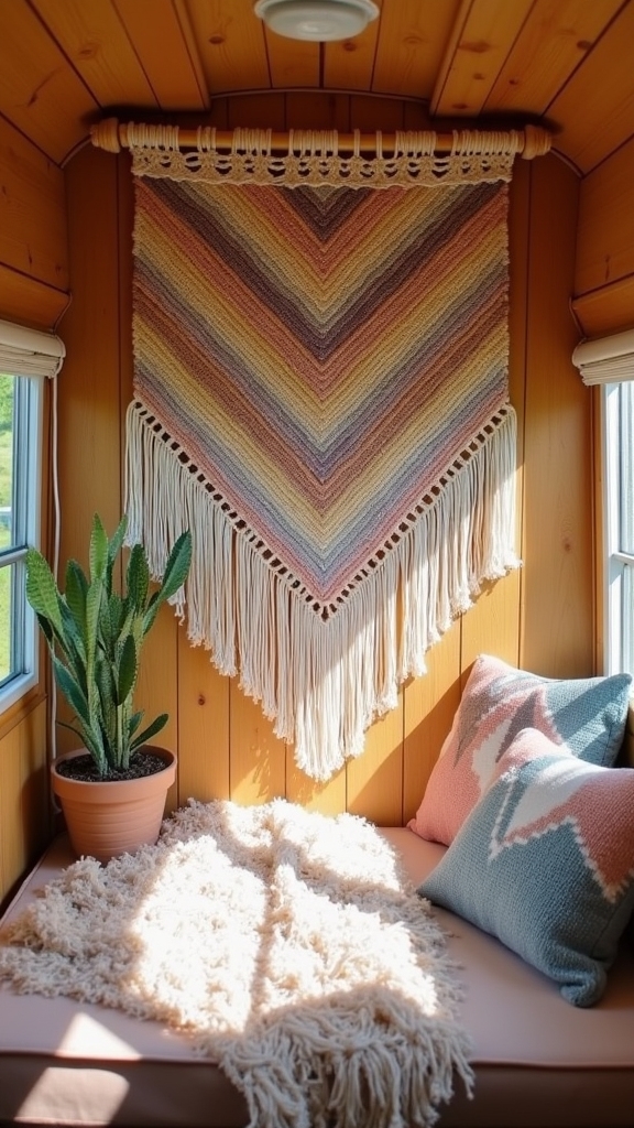 natural fiber macram designs