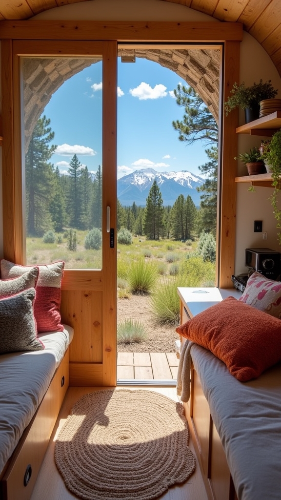 nature inspired camper d cor elements