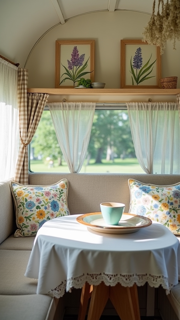 nature inspired camper decor