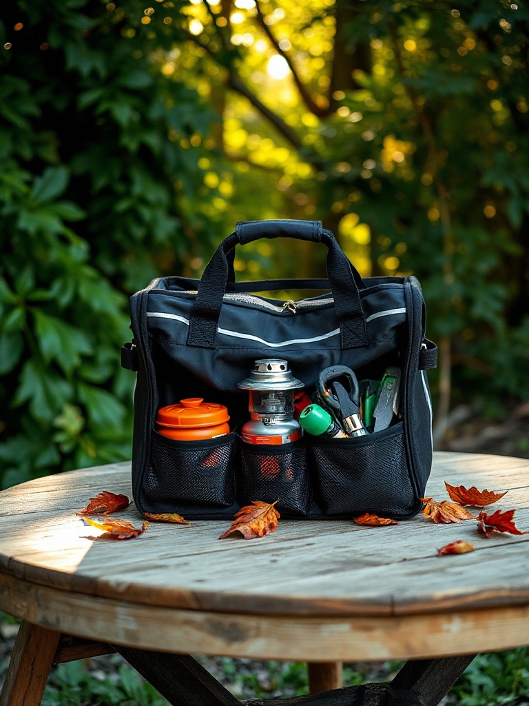 organized portable camping solution