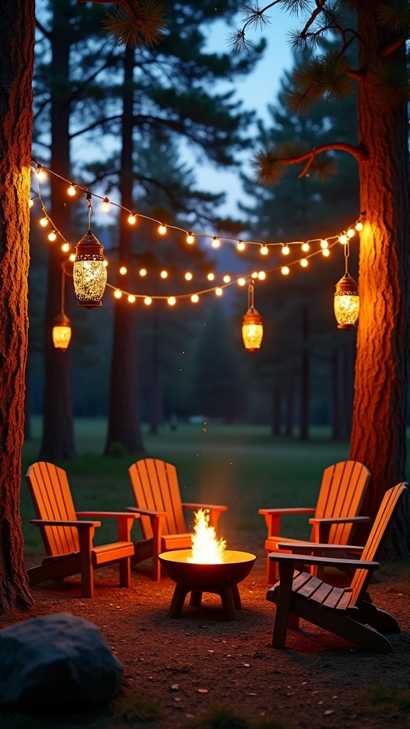 portable fire bowl ambiance