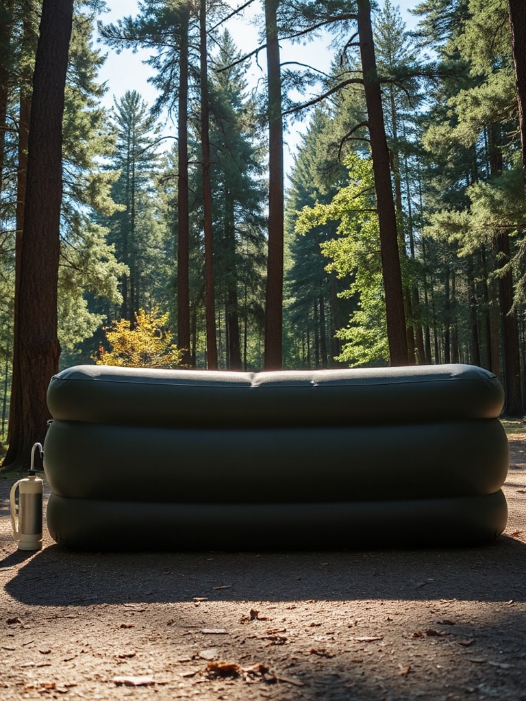 premium inflatable camping bed