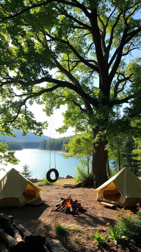 pristine tent camping destinations